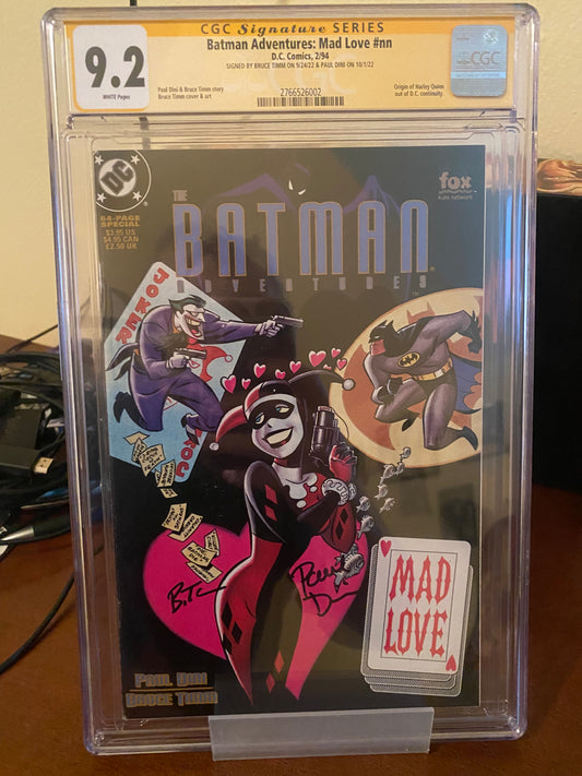 Batman Adventures: Mad Love CGC 9.2