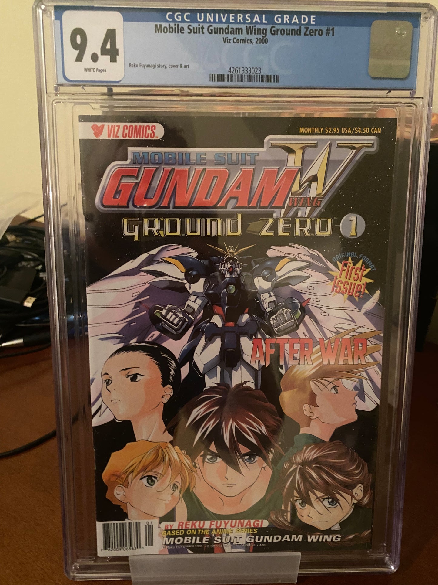 Mobile Suit Gundam Wing Ground Zero #1 CGC 9.4