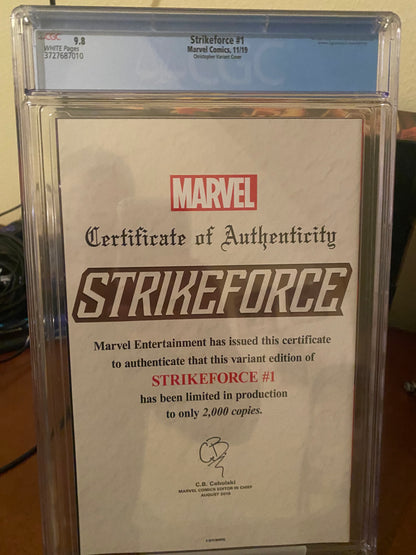 Strikeforce #1 CGC 9.8