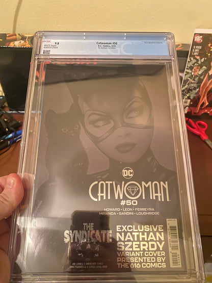 Catwoman #50 CGC 9.8 (Foil Edition)