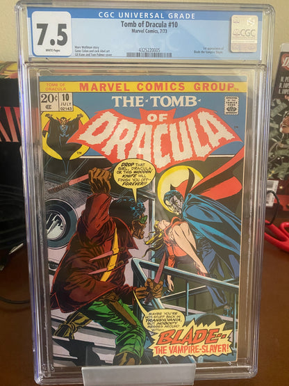 Tomb of Dracula #10 CGC 7.5