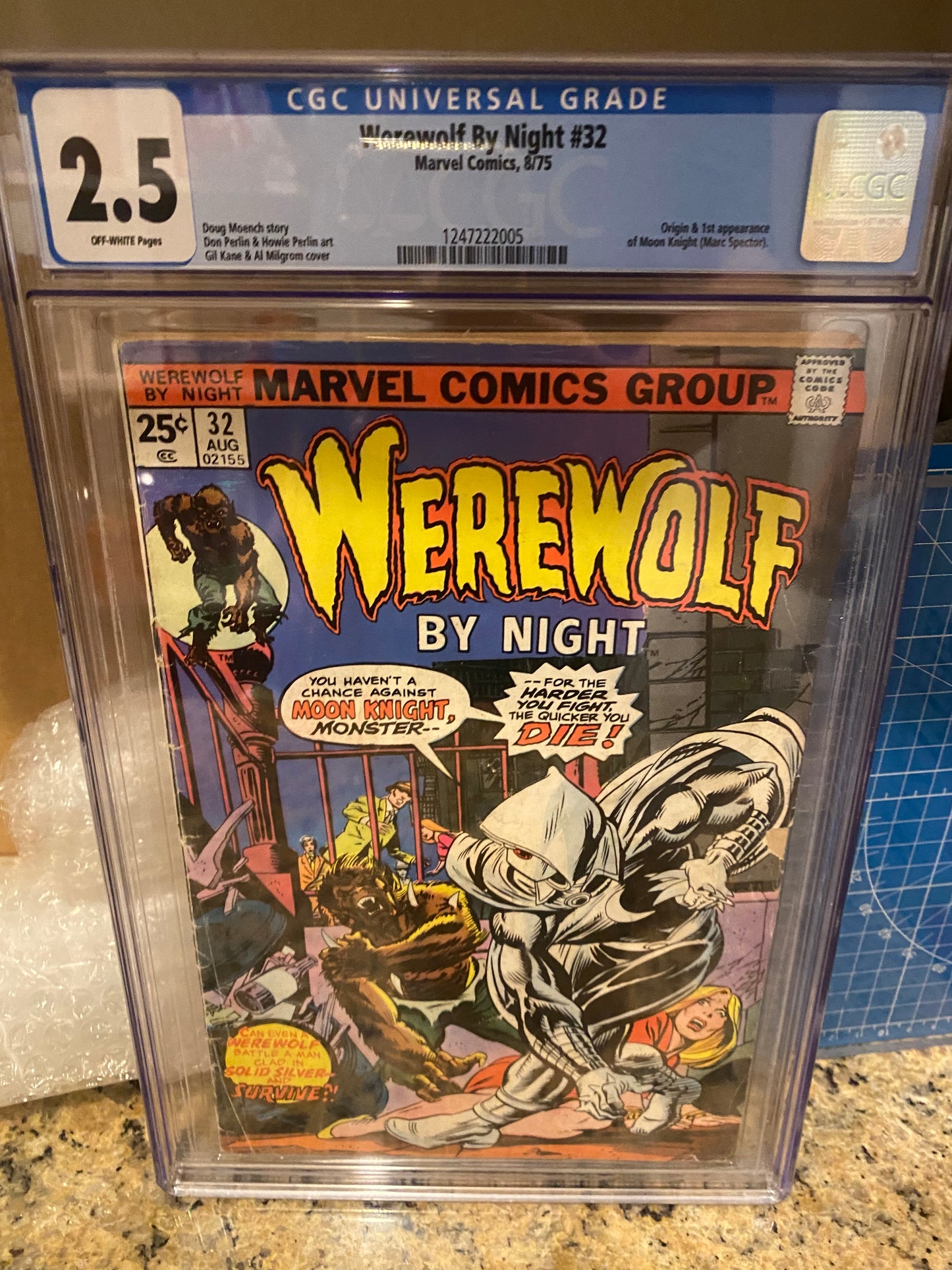 Werewolf By Night #32 CGC 2.5