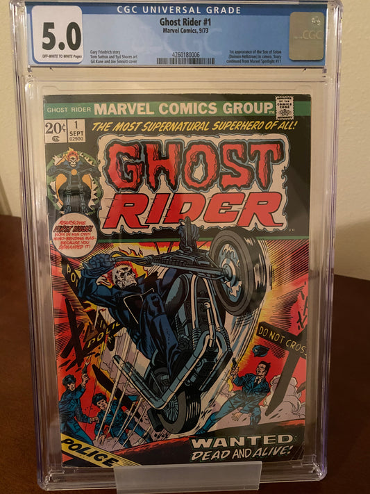 Ghost Rider #1 CGC 5.0