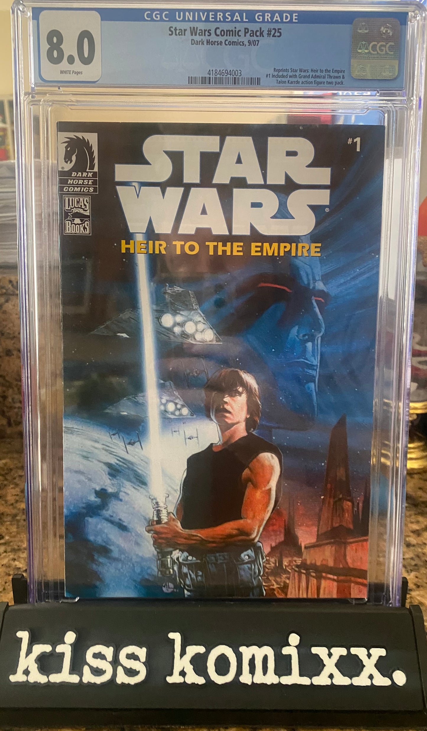 Star Wars Comic Pack #25 CGC 8.0