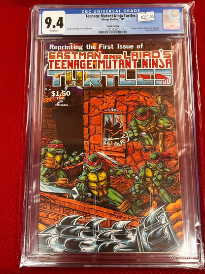 Teenage Mutant Ninja Turtles #1 CGC 9.4