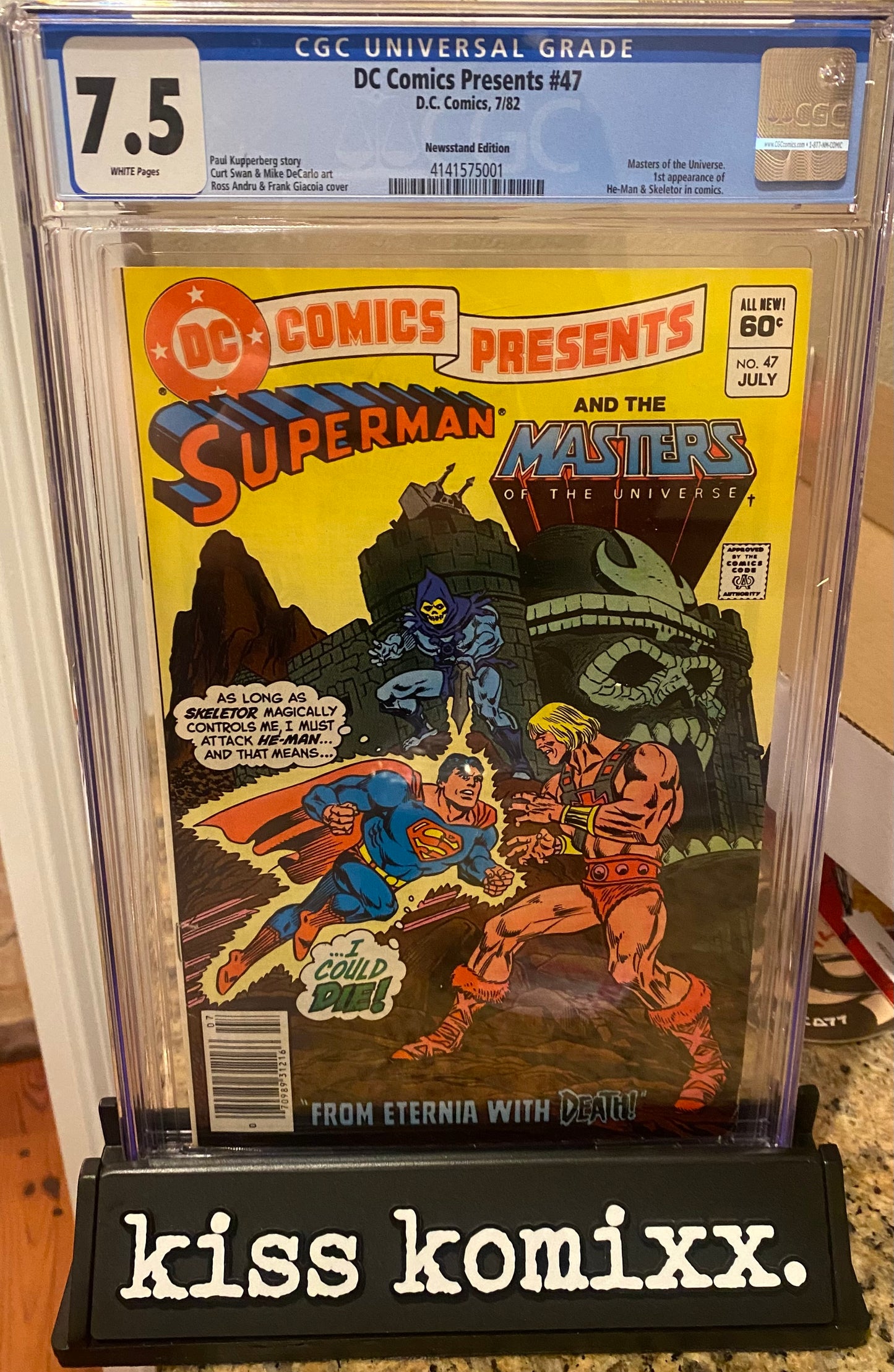 DC Comics Presents #47 CGC 7.5 Newstand