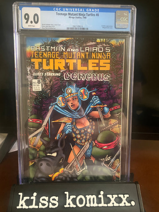 Teenage Mutant Ninja Turtles #8 CGC 9