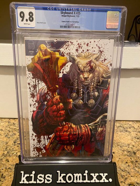 Skybound X #25 CGC 9.8