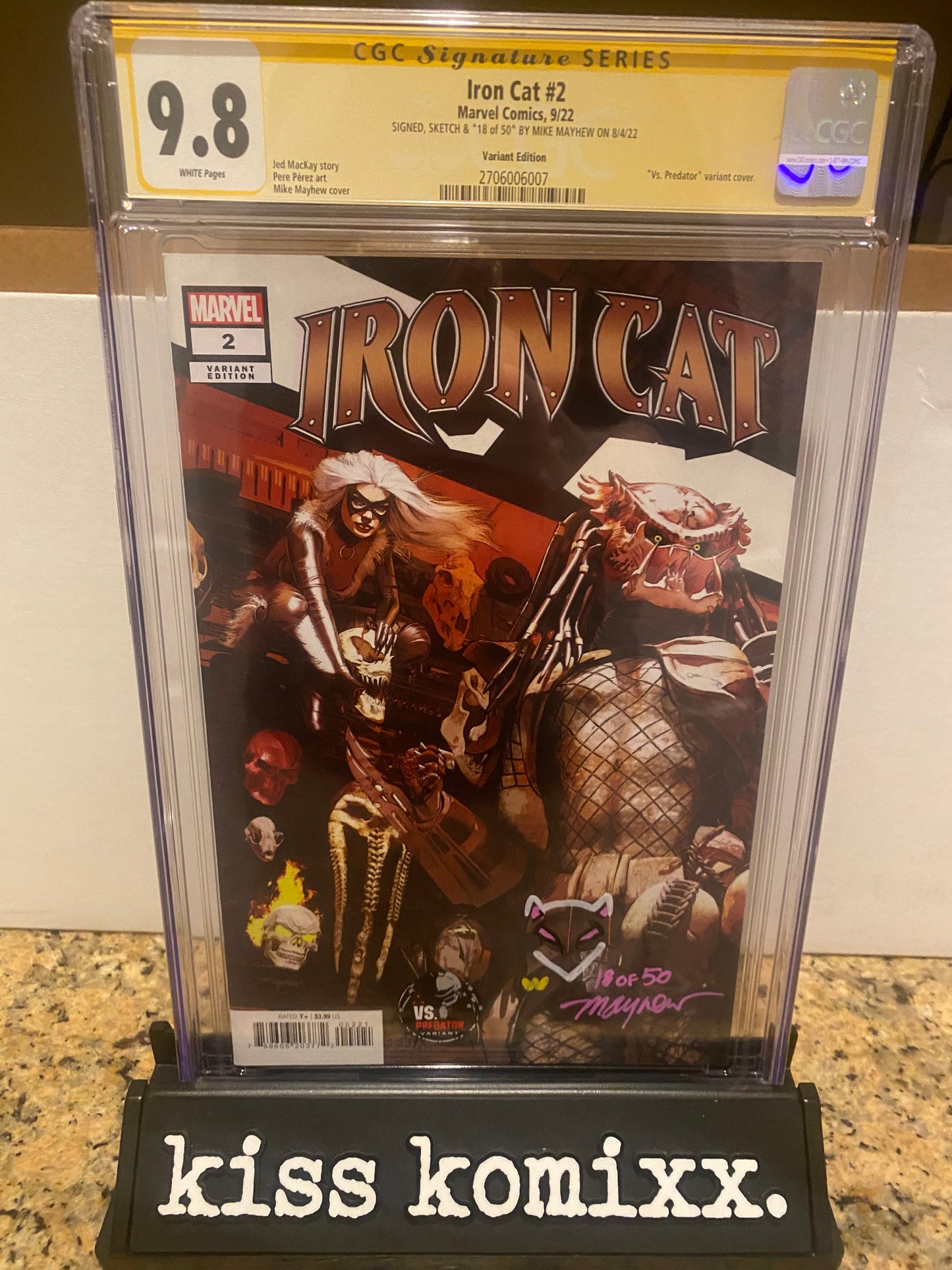 Iron Cat #2 CGC 9.8