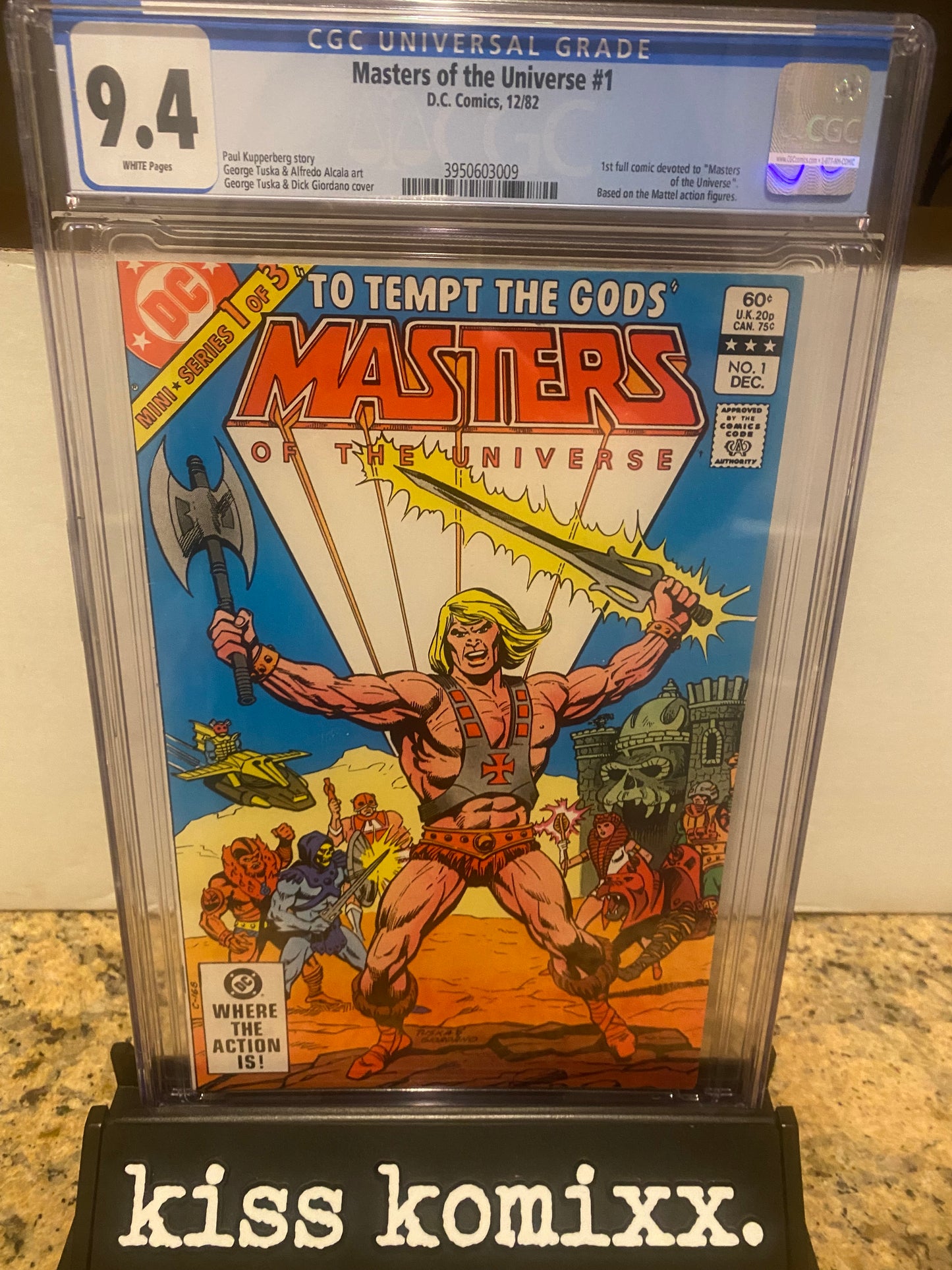 Masters of the Universe #1 CGC 9.4